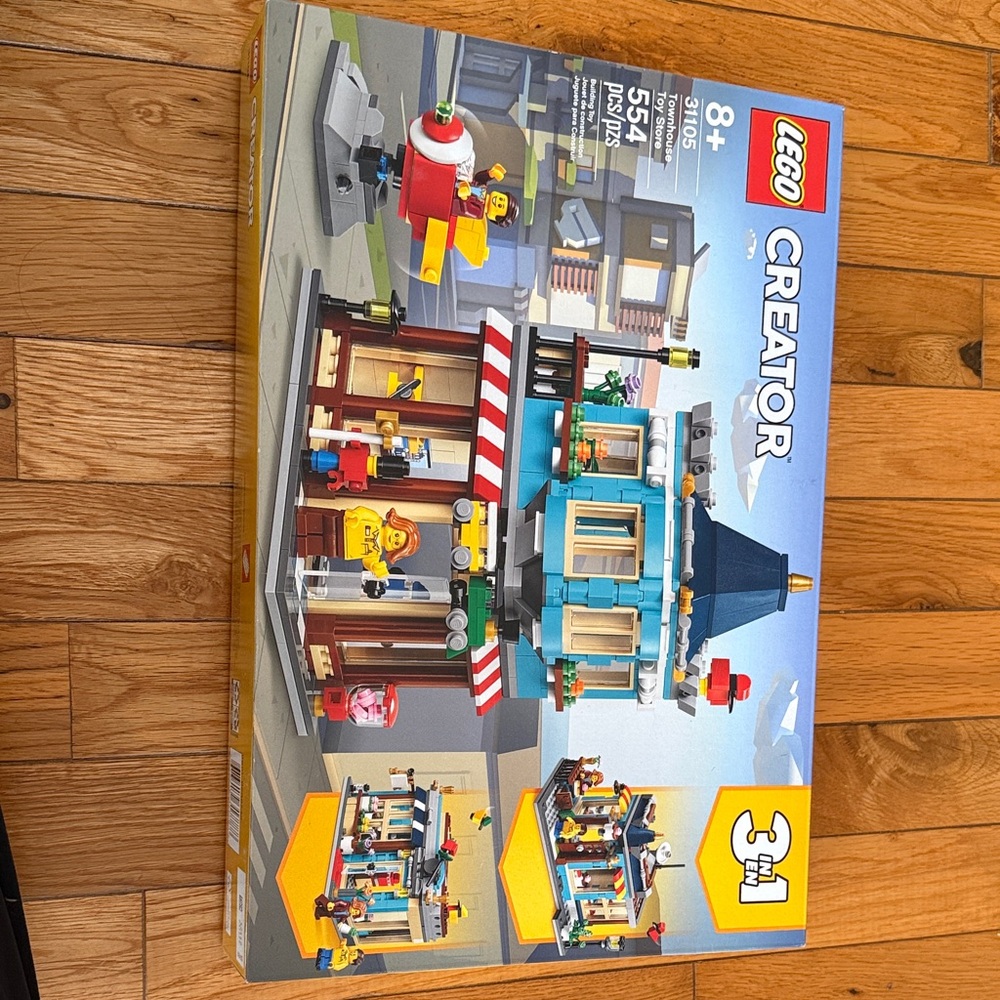 LEGO Creator 3-in-1 City Shop Set - Blue, Red, White